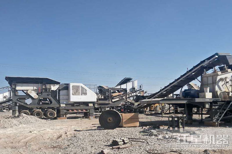 可流動作業(yè)的石灰石破碎生產(chǎn)線